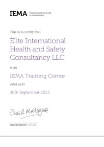 IEMA Certification in Environmental Management Elite InterGlobal IEMA Certification in Environmental Management Elite InterGlobal