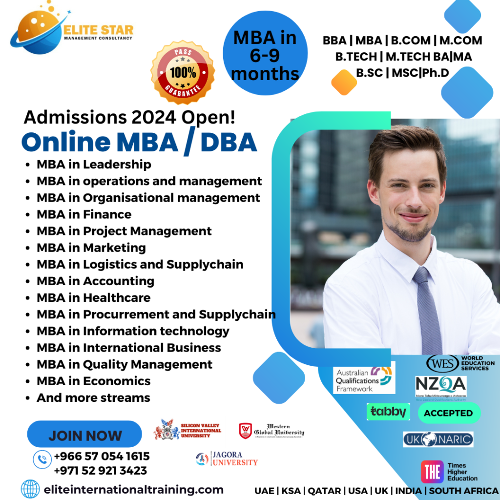 online mba programs in dubai