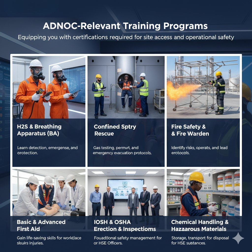 adnoc training in dubai